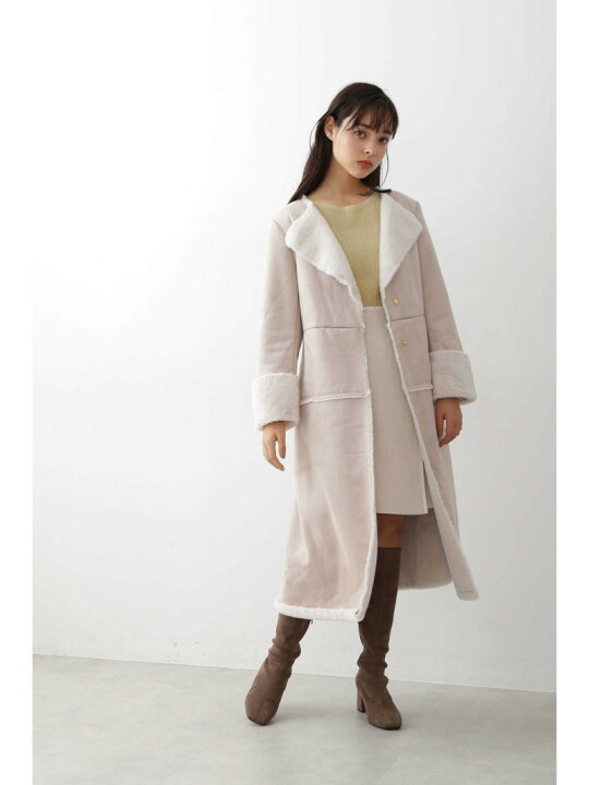 楽天市場】【SALE／50%OFF】◇レディフェイクムートンコート JILL by 