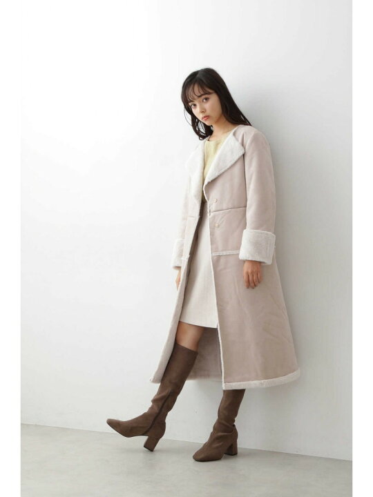 楽天市場】【SALE／50%OFF】◇レディフェイクムートンコート JILL by  