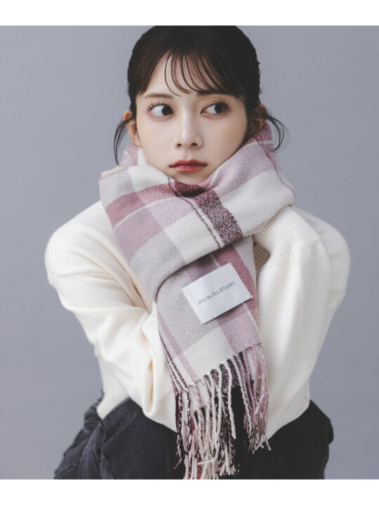 楽天市場】チェックストール JILL by JILL STUART ジル バイ ジル 