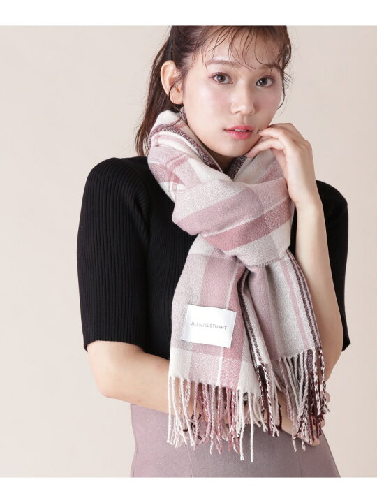 楽天市場】チェックストール JILL by JILL STUART ジル バイ ジル 