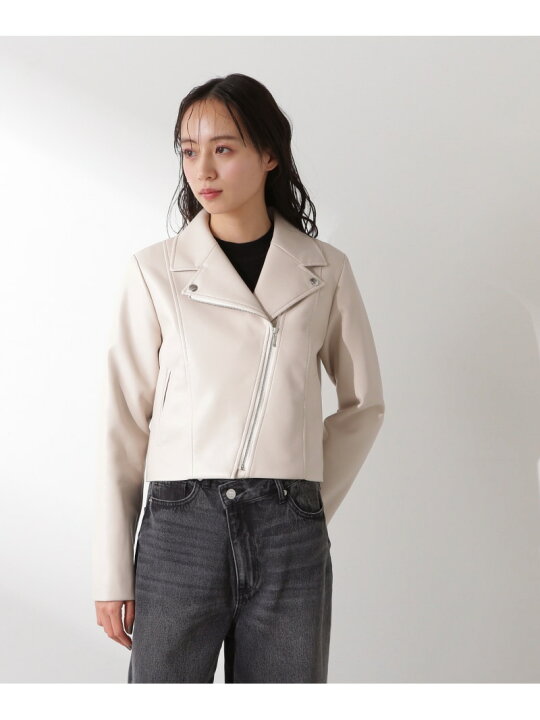 楽天市場】【SALE／37%OFF】ライダースジャケット JILL by JILL STUART 