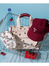＜Cherryシリーズ＞フリルトートバッグ JILL by JILL STUART ジル バイ ジル スチュアート バッグ その他のバッグ ブラック レッド【送料無料】[Rakuten Fashion]