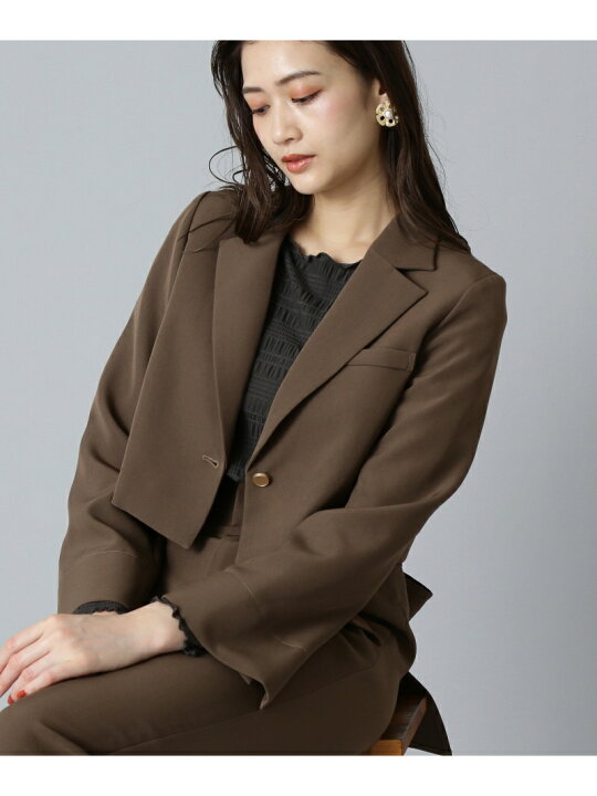 楽天市場】【SALE／50%OFF】ストレッチセットアップ(ジャケット) JILL 