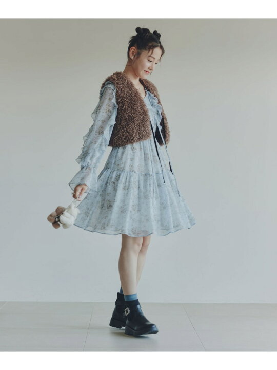 楽天市場】【SALE／30%OFF】フリルミニワンピース JILL by JILL STUART 