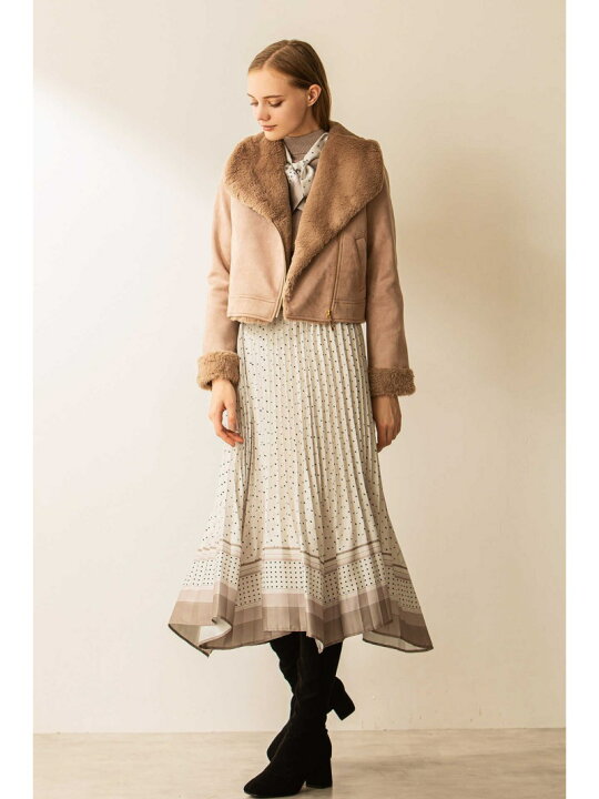 楽天市場】【SALE／50%OFF】フェイクレザーライダース JILL by JILL 