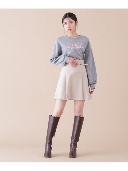 楽天市場】【SALE／40%OFF】バックルベルト付プリーツミニスカート  