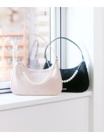 【SALE／46%OFF】ワンハンドルハーフムーンバッグ JILL by JILL STUART ジル バイ ジル スチュアート バッグ その他のバッグ ブラック ピンク【RBA_E】【送料無料】[Rakuten Fashion]