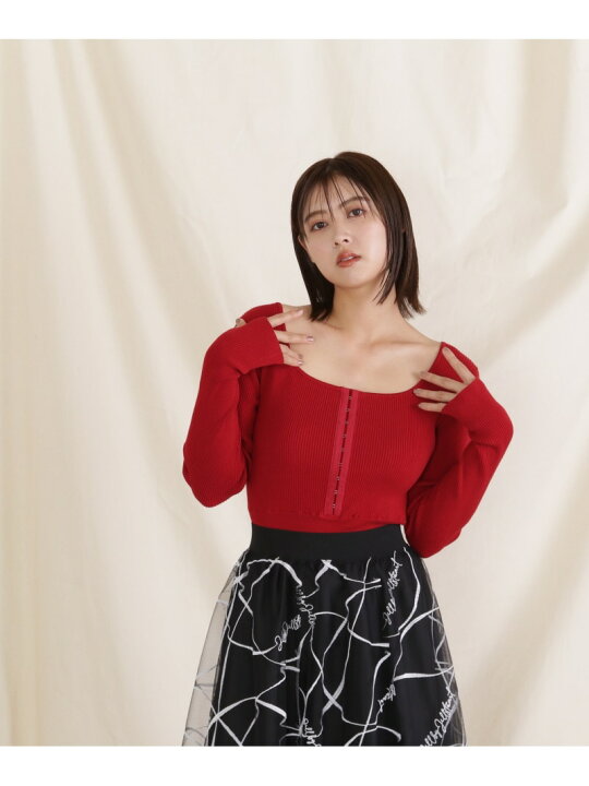 楽天市場】【SALE／30%OFF】フロントホックニット JILL by JILL STUART 