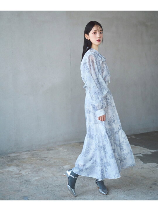 楽天市場】【SALE／30%OFF】トワルドジュイローズプリント ブラウス 