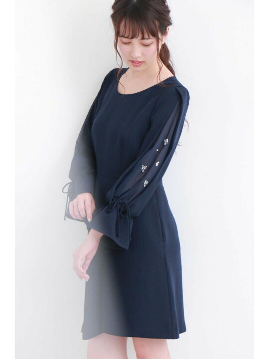 楽天市場】【SALE／50%OFF】スプリットビジュードレス JILL by JILL 