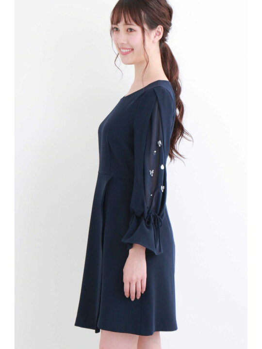 楽天市場】【SALE／50%OFF】スプリットビジュードレス JILL by JILL 