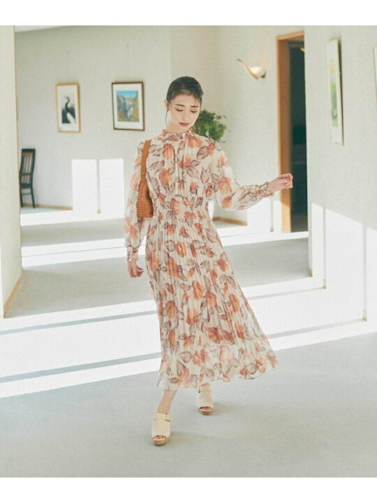 楽天市場】【SALE／30%OFF】アートフラワーシアーワンピース JILL by  