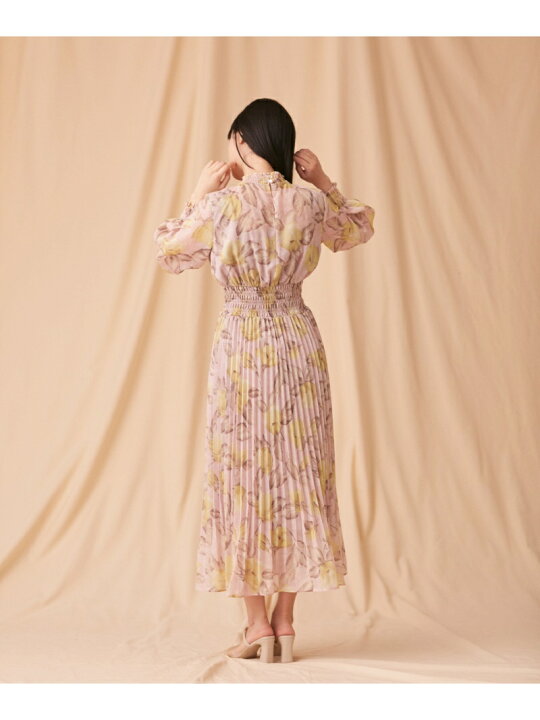 楽天市場】【SALE／30%OFF】アートフラワーシアーワンピース JILL by  