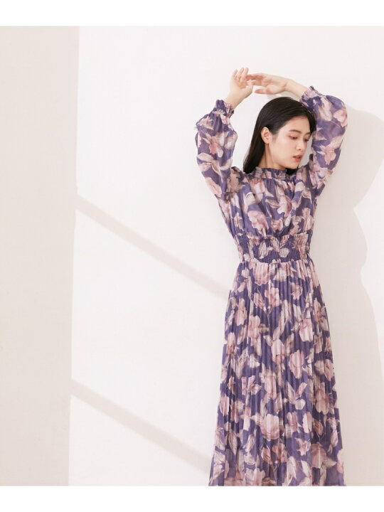 楽天市場】【SALE／30%OFF】アートフラワーシアーワンピース JILL by  