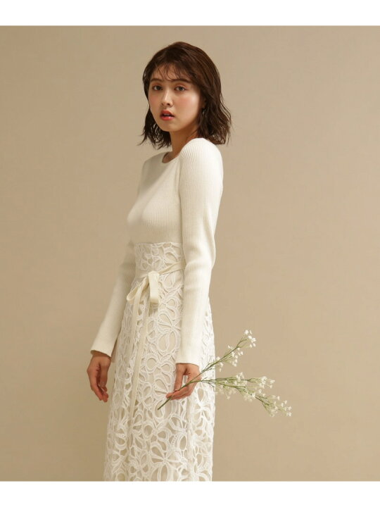 楽天市場】リボンモチーフレース JILL by JILL STUART ジル バイ ジル 