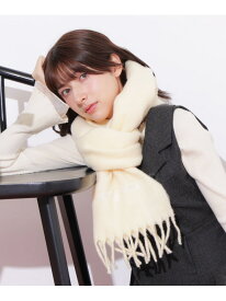 エンブロイダリーロゴフラッフィーストール/マフラー JILL by JILL STUART ジル バイ ジル スチュアート ファッション雑貨 スカーフ・バンダナ イエロー ホワイト ピンク レッド ブルー【送料無料】[Rakuten Fashion]