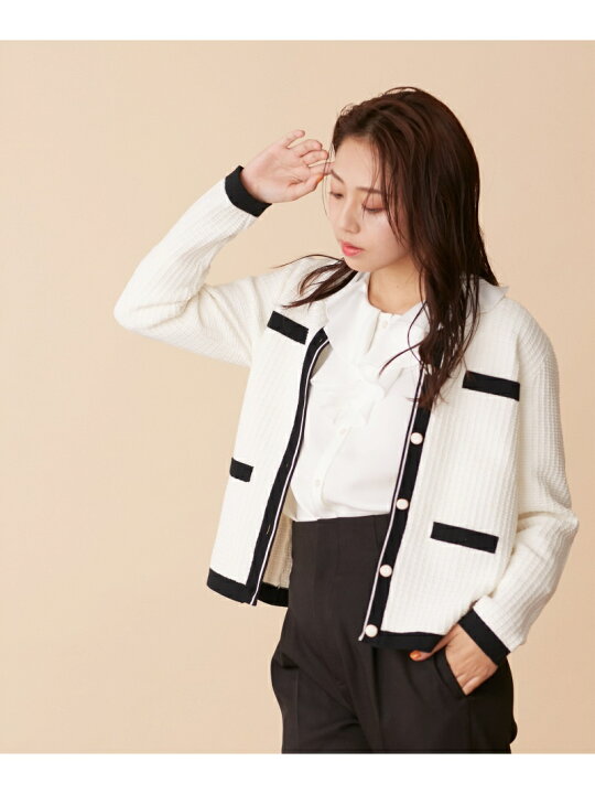 楽天市場】【SALE／30%OFF】ニットツイードカーディガン JILL by JILL  