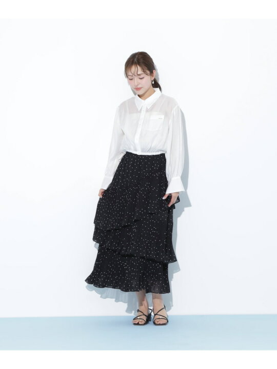 楽天市場】【SALE／40%OFF】短丈シアーシャツ JILL by JILL STUART 