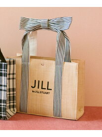 リボンハンドルトート JILL by JILL STUART ジル バイ ジル スチュアート バッグ その他のバッグ ベージュ ホワイト ブラック【送料無料】[Rakuten Fashion]