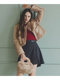 ビット付きショートパンツ JILL by JILL STUART ジル バイ ジル スチュアート パンツ その他のパンツ グレー ベージュ ブラウン【送料無料】[Rakuten Fashion]
