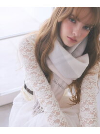 エンブロイダリーロゴチェックストール/マフラー JILL by JILL STUART ジル バイ ジル スチュアート ファッション雑貨 スカーフ・バンダナ ピンク ブルー ブラウン【送料無料】[Rakuten Fashion]