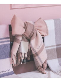 エンブロイダリーロゴチェックストール/マフラー JILL by JILL STUART ジル バイ ジル スチュアート ファッション雑貨 スカーフ・バンダナ ピンク ブルー ブラウン【送料無料】[Rakuten Fashion]