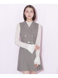 ジレミニワンピース JILL by JILL STUART ジル バイ ジル スチュアート ワンピース・ドレス ワンピース ブラック ブラウン【送料無料】[Rakuten Fashion]