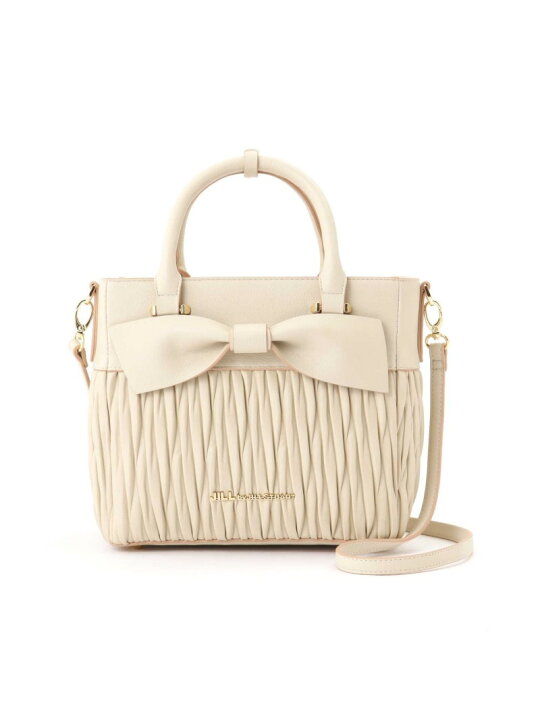 楽天市場】【SALE／50%OFF】◇エンボスリボントートバッグ JILL by  