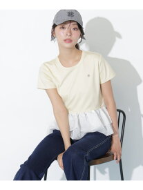 裾バルーンTシャツ JILL by JILL STUART ジル バイ ジル スチュアート トップス カットソー・Tシャツ ホワイト ブラック イエロー【送料無料】[Rakuten Fashion]