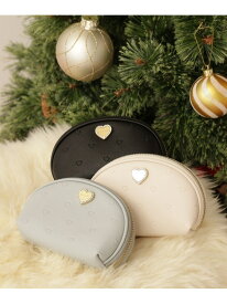 エンボスハートポーチ JILL by JILL STUART ジル バイ ジル スチュアート 財布・ポーチ・ケース 財布 ブルー ピンク ブラック【送料無料】[Rakuten Fashion]