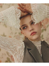 袖フレアレーストップス JILL by JILL STUART ジル バイ ジル スチュアート トップス カットソー・Tシャツ ホワイト ブラック ピンク【送料無料】[Rakuten Fashion]