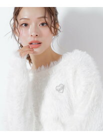 ハートビジューブローチ JILL by JILL STUART ジル バイ ジル スチュアート ファッション雑貨 その他のファッション雑貨 ゴールド シルバー[Rakuten Fashion]
