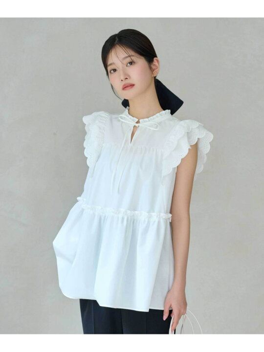 楽天市場】【SALE／40%OFF】カットワークティアードチュニック JILL by 
