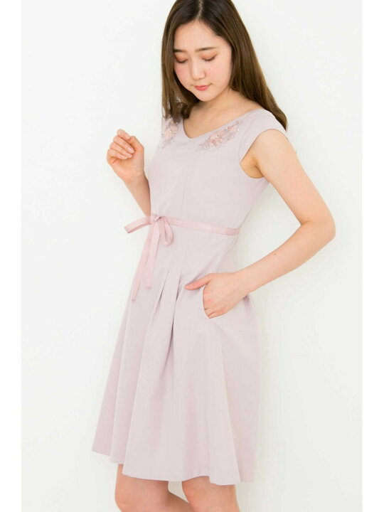 楽天市場】【SALE／60%OFF】リボンエンブロイダリードレス JILL by 