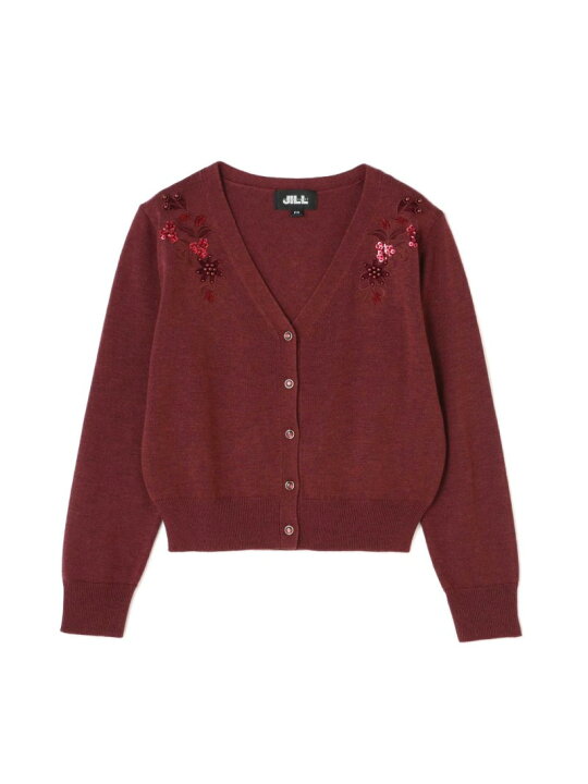 楽天市場】【SALE／60%OFF】フラワービジューニットカーディガン JILL  
