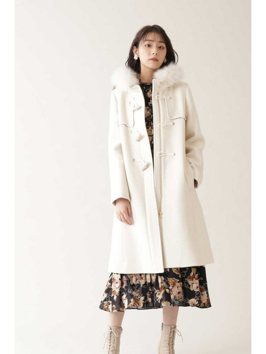 今期最新作！ジルバイジルスチュアートモッサダッフルコート  