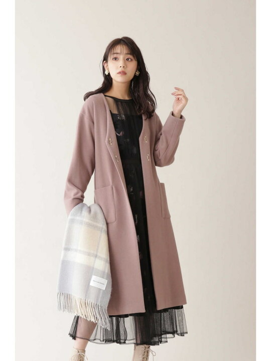 楽天市場】【SALE／50%OFF】ライトモッサノーカラーコート JILL by 