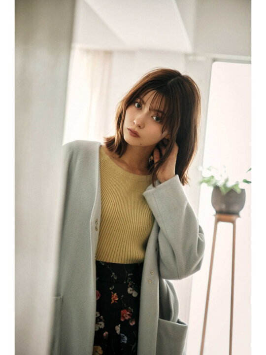 楽天市場】【SALE／50%OFF】ライトモッサノーカラーコート JILL by 