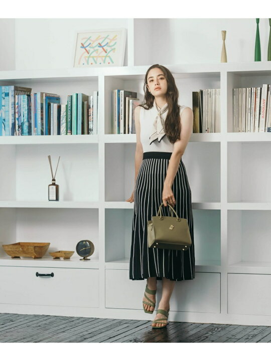 楽天市場】【SALE／50%OFF】[SALONシリーズ] スカーフボウタイニット  