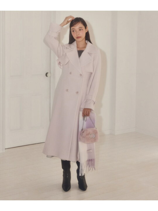 楽天市場】ウールレディトレンチコート JILL by JILL STUART ジル バイ