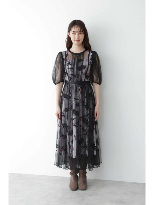 楽天市場】【SALE／60%OFF】フロッキーフラワーワンピース JILL by 
