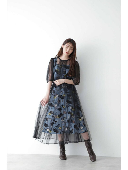 楽天市場】【SALE／60%OFF】フロッキーフラワーワンピース JILL by 