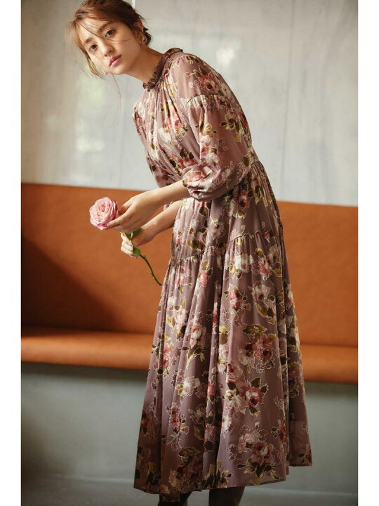 楽天市場】【SALE／60%OFF】ローズブーケオパールワンピース JILL by 