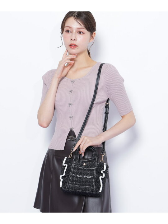 楽天市場】＜フリルトートミニ＞ツイード JILL by JILL STUART ジル 