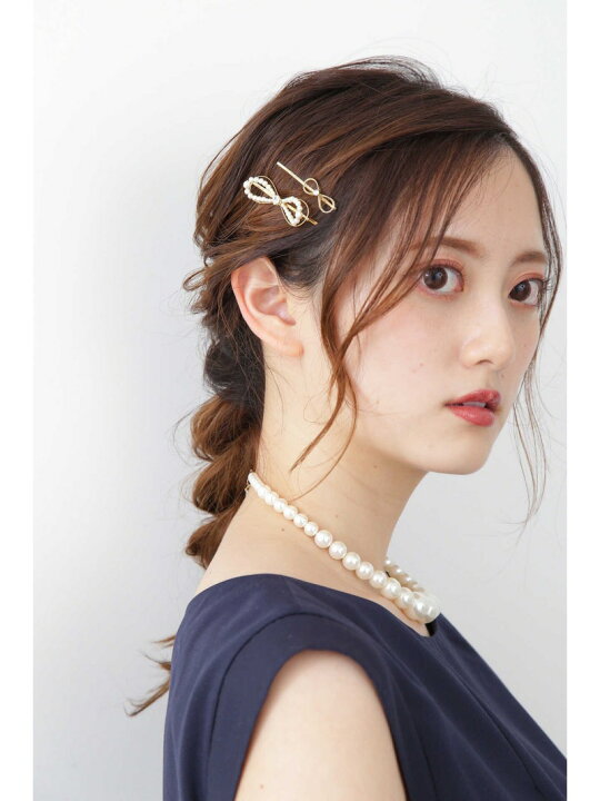 楽天市場 Sale 50 Off リボンピンセット Jill By Jillstuart ジル バイ ジルスチュアート アクセサリー アクセサリーその他 ゴールド Rba E Rakuten Fashion Jill By Jillstuart