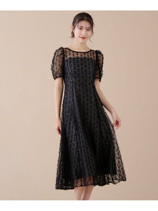 楽天市場】リボンチュールフレアーワンピース JILL by JILL STUART 
