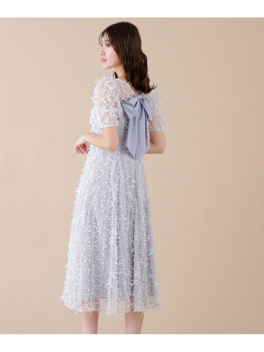 楽天市場】リボンチュールフレアーワンピース JILL by JILL STUART 
