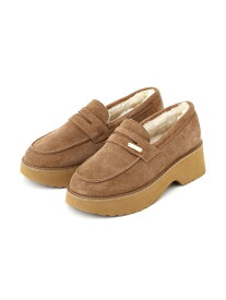 EMU Australia 別注 ローファー JILL by JILL STUART ジル バイ ジル スチュアート シューズ・靴 その他のシューズ・靴 ベージュ ブラック【送料無料】[Rakuten Fashion]