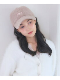 ＜ニューエラコラボ＞ボアキャップ JILL by JILL STUART ジル バイ ジル スチュアート 帽子 その他の帽子 ブラウン ホワイト ベージュ【先行予約】*【送料無料】[Rakuten Fashion]