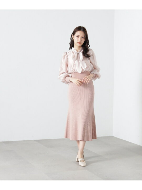 楽天市場】ボウタイブラウスドッキングワンピース JILL by JILL STUART 
